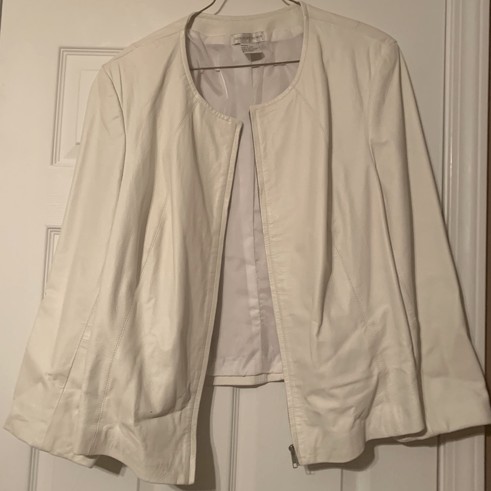 NewPort News Leather Jacket